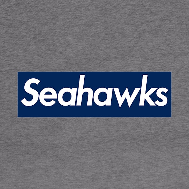 Supreme Seattle Seahawks (Blue) by gabradoodle